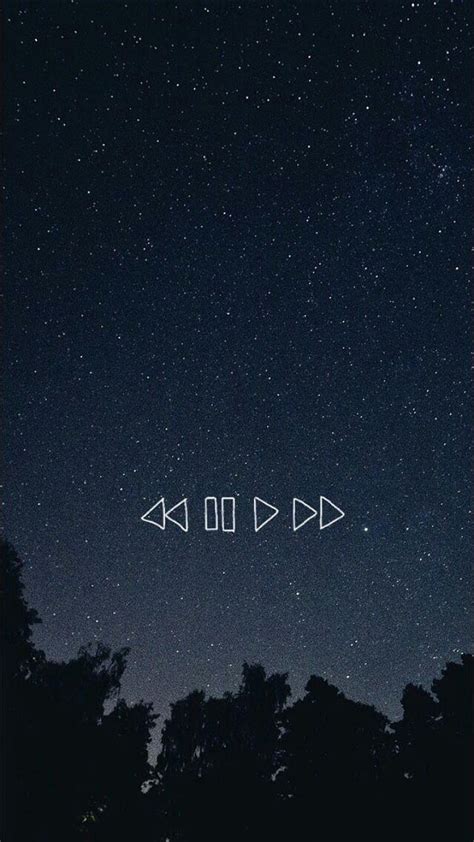 Night music sky, phone, screens, HD phone wallpaper | Peakpx