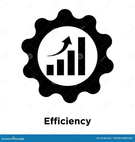 Vecteur D'icône D'efficacité D'isolement Sur Le Fond Blanc, Concep De Logo Illustration de ...