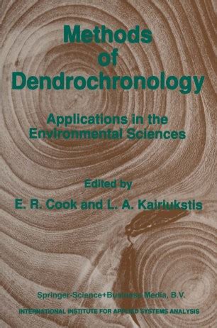 Methods of Dendrochronology | SpringerLink