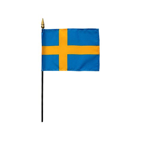 Sweden Stick Flag - Kengla Flag Co