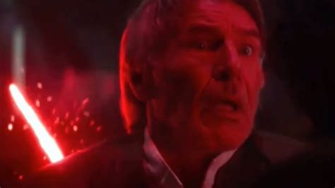 Han Solo’s Death - Star Wars: The Force Awakens (2015) - YouTube