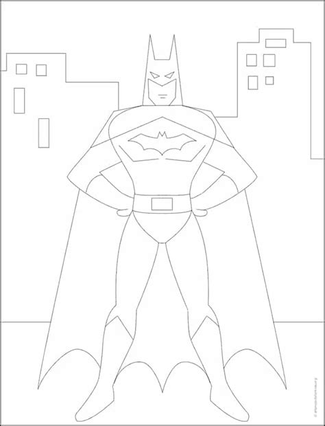 Descubrir 83+ imagen batman drawing cartoon - Abzlocal.mx