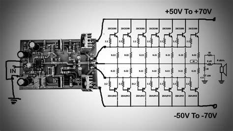 1000 watt amplifier circuit