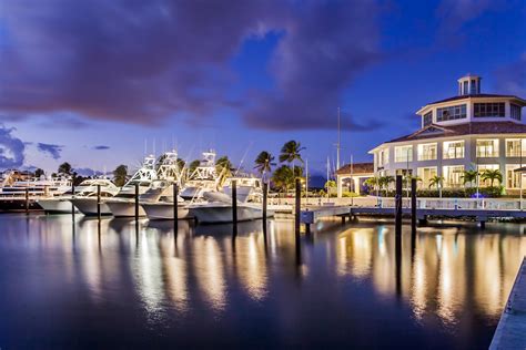 The Yacht Club Marina by night — Yacht Charter & Superyacht News