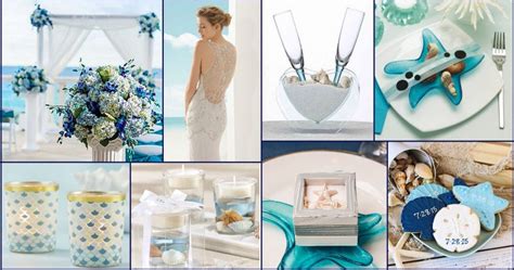 Blue and Dreamy Beach Wedding Theme – Elegant Wedding Ideas