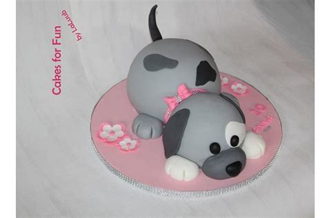 Cute dog cake - Decorated Cake by Cakes for Fun_by LaLuub - CakesDecor