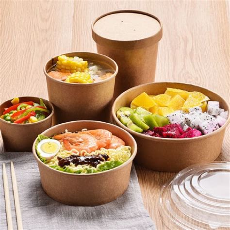 China Kraft Paper Salad Bowl Manufacturers, Suppliers - Factory Direct ...