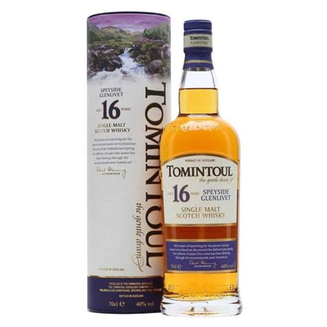 Tomintoul 10 Year Old Speyside Single Malt Scotch Whisky