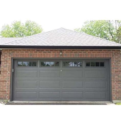 ESWDA 16x7 Aluminium Insulated Tempered Glass Garage Door Price - Euro-Sino Windows & Doors ...