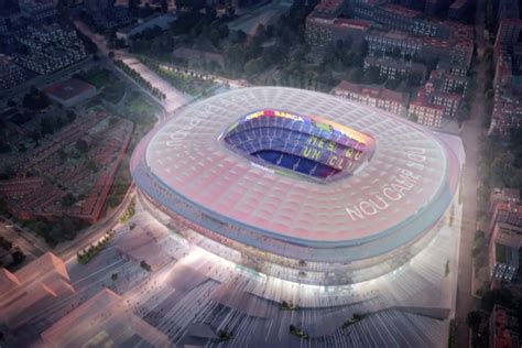 Barcelona stadium news: Stunning images of new, 105,000 capacity Camp ...