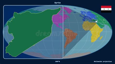 Syria Outline Map Country Shape National Borders Stock Vector ...