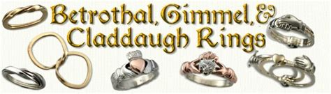 Betrothal, Gimmel, Claddaugh Rings by deSignet International