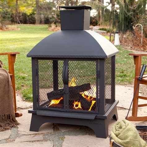 Landmann Redford Fireplace | www.hayneedle.com | Fire pit backyard ...