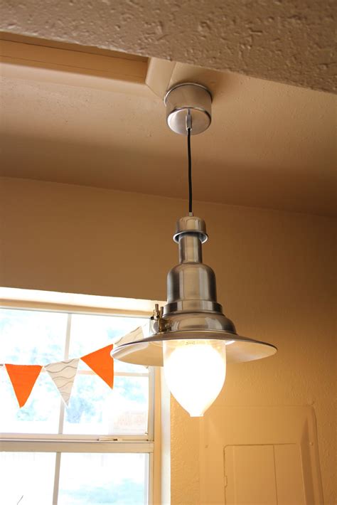 Kitchen/Laundry Room - New Light Fixtures | The Cream to My Coffee