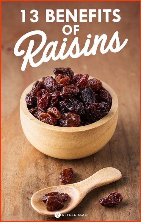 Raisins benefits – Artofit