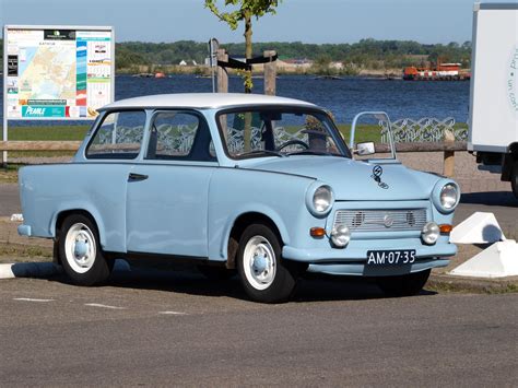 The Trabant is a car that was produced by former East German auto maker VEB Sachsenring ...