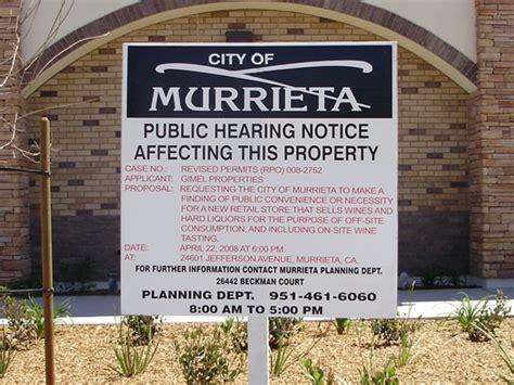 signs by tomorrow public hearing signs - public hearing notices for riverside county