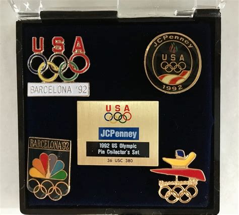 Olympic Pin Set Vintage Olympic Pin Set Collector's | Etsy