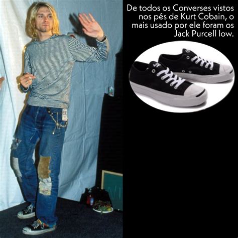 Grunge Rock 90's: Kurt Cobain & Converse All Star uma relação curiosa