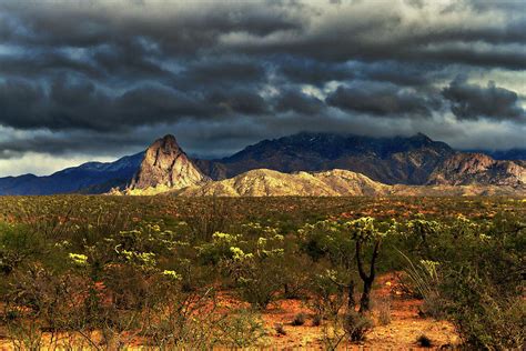 Santa Rita Mountains Winter Light Photograph by Chance Kafka - Fine Art ...