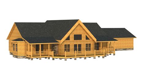 Lincoln - Plans & Information | Log Cabin Kits