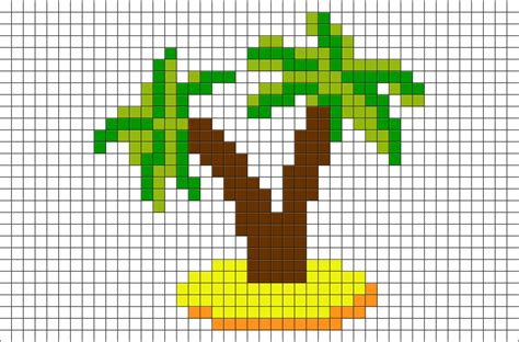 Palm Trees Pixel Art – BRIK