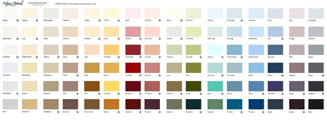 Suede Effect Paint Colour Chart : Curated combinations to pull off a ...