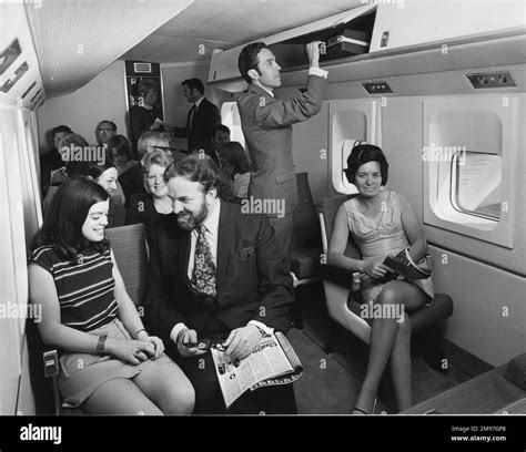 Short SC7 Skyvan cabin interior Stock Photo - Alamy