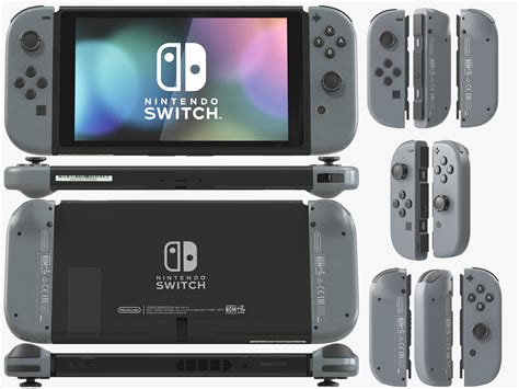 Nintendo Switch with Gray Joy-Con :: Behance