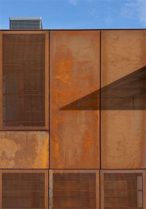 Corten Steel Sheets | Steel architecture, Metal facade, Exterior cladding