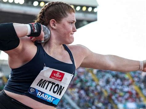 Canadian record holder Sarah Mitton 5th in her Diamond League shot put opener