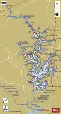 Lake Norman Fishing Map | Nautical Charts App