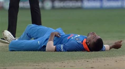 India vs Pakistan, Asia Cup 2018: Hardik Pandya stretchered off ...