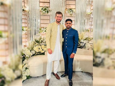 Babar Azam attends Shaheen Shah Afridi's wedding despite rift in ...