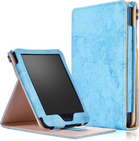 Kobo Ereader Clara HD Case, Gylint Premium Leather Business Slim ...