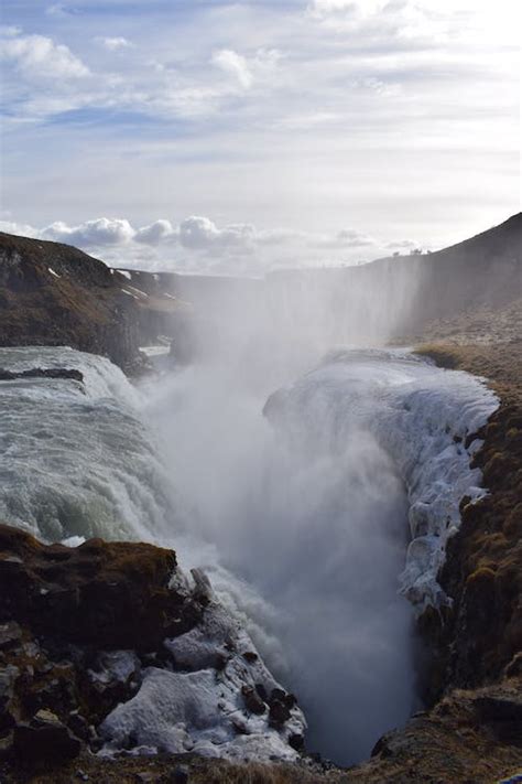 View of the Gullfoss Waterfall · Free Stock Photo