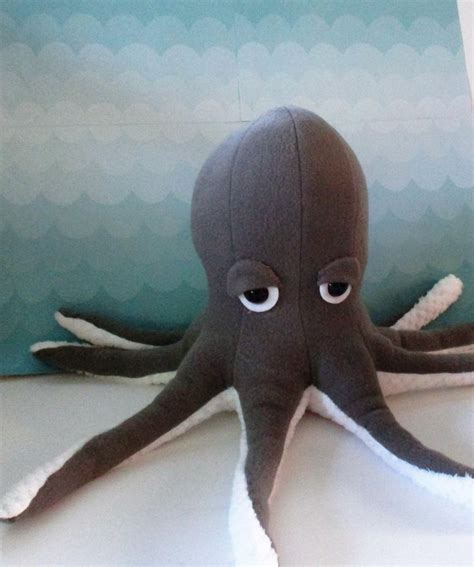 Octopus plushie, octopus softie, stuffed octopus, aquatic gift, nautical toy, gray octopus, gift ...