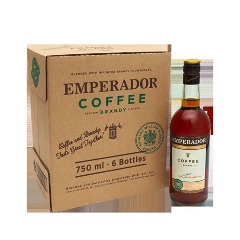 Emperador Coffee Brandy 750ml 6 Pack | Shopee Philippines