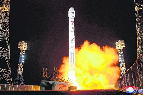 North Korea defends satellite launch at UN as Kim Jong Un reviews ...