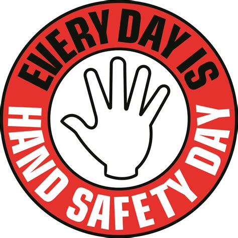 Free graphic that can be used for a Hand & Finger Safety Program. Also available from the web ...