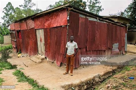 Pastor Eugene Nshyimiyabo stands near his made church "The Holy City... News Photo - Getty Images