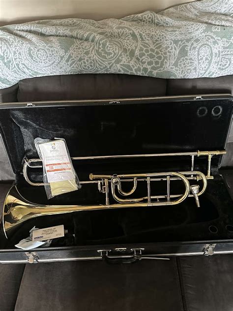 Jupiter JTB1150FO Intermediate F Attachment Trombone - Clear | Reverb