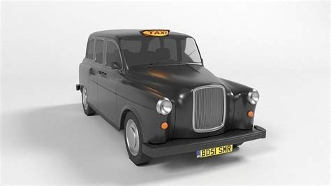 london taxi cab 3D model | CGTrader