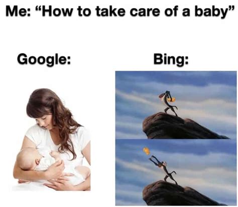 18 Hilarious Google vs Bing Memes You'll Feel Bad For Laughing At