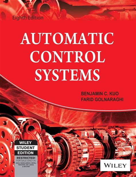 Automatic Control Systems (With Cd) 8th Edition - Buy Automatic Control ...