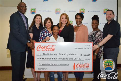 Coca-Cola Foundation Gives $150,000 First-Generation Scholarship Grant to UVI | St. John Source