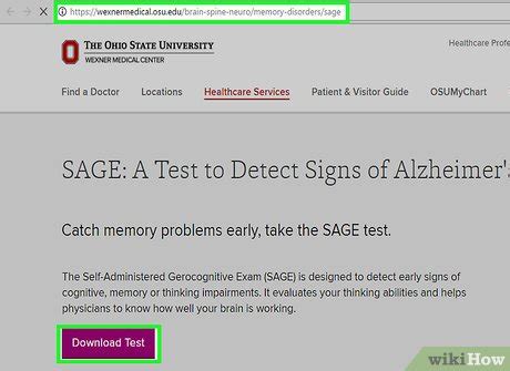 How to Test Your Memory Using the SAGE Test: 9 Steps