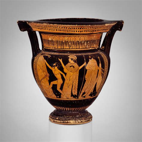 Terracotta column-krater (bowl for mixing wine and water) | Work of Art | Heilbrunn Timeline of ...