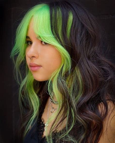 Neon Green Hair