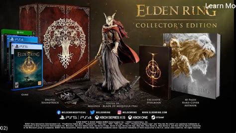 Here is Elden Ring Collector's Edition with a massive statue, artbook and more